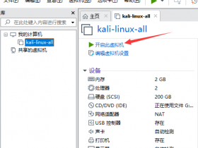 Kali Linux 安装教程（VMware15）