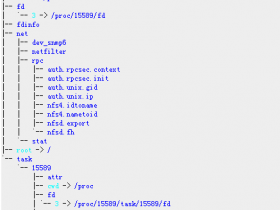 linux以树状图列出目录的内容命令：tree