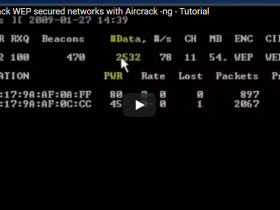 黑客密码破解工具：Aircrack-ng