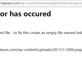 WordPress开启缓存缩略图报错“A TimThumb error has occured”解决办法