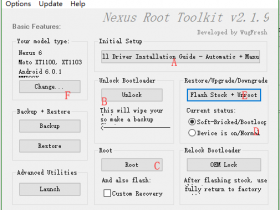 Nexus Root Toolkit 刷机 教程