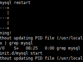 Starting MySQL. ERROR! The server quit without updating PID file 解决方法