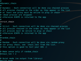 Kali Linux（Debian）代理工具：ProxyChains使用教程