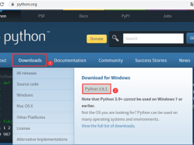 Python下载、安装教程