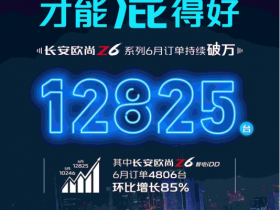 长安欧尚Z6系列2023年6月订单销量超12825台